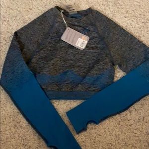 Gym Shark seamless ombré crop